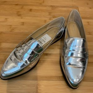 Michael Kors Silver Loafer